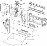 HP parts picture diagram for 99A0052