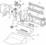 HP parts picture diagram for 99A0414