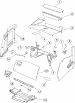 HP parts picture diagram for 99A1502