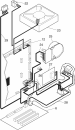 HP parts picture diagram for 99A2441