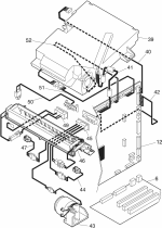 HP parts picture diagram for 99A2458