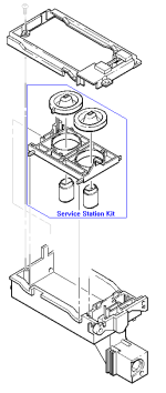 HP parts picture diagram for C1633-40001