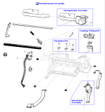 HP parts picture diagram for C2106-40012