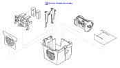 HP parts picture diagram for C2145-40151