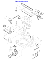 HP parts picture diagram for C2162-40105