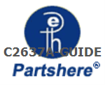 C2637A-GUIDE and more service parts available