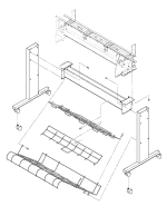 HP parts picture diagram for C2848-60002