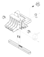 HP parts picture diagram for C2858-40016
