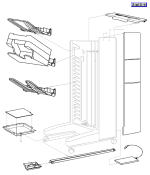 HP parts picture diagram for C3764-67906