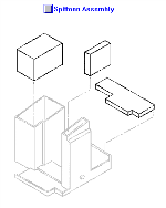 HP parts picture diagram for C3801-80060