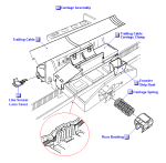 HP parts picture diagram for C4704-40085