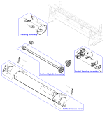 HP parts picture diagram for C4705-60084