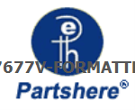 C7677V-FORMATTER and more service parts available