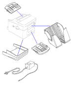 HP parts picture diagram for C7833-40012