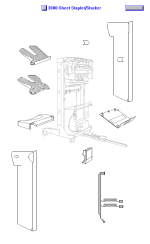 HP parts picture diagram for C8085A