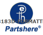 C8183D-FORMATTER and more service parts available