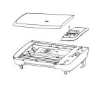 HP parts picture diagram for CB376-60105