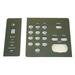 CB414-60110 HP Control panel overlay - Snaps at Partshere.com