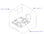 HP parts picture diagram for CB437-67901