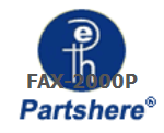 FAX-2000P and more service parts available