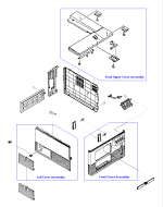 HP parts picture diagram for FB1-0733-000CN
