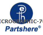MICROGRAPHIC-700 and more service parts available
