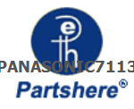 PANASONIC7113 and more service parts available