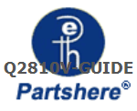 Q2810V-GUIDE and more service parts available