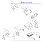HP parts picture diagram for Q5691A