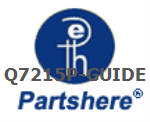 Q7215P-GUIDE and more service parts available