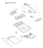 HP parts picture diagram for Q7829-67901