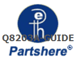 Q8203A-GUIDE and more service parts available