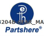 Q8204B-GEAR_MAIN and more service parts available