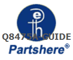 Q8475A-GUIDE and more service parts available
