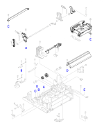 HP parts picture diagram for RA1-3864-000CN