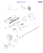 HP parts picture diagram for RA1-3959-000CN