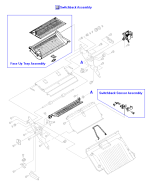 HP parts picture diagram for RA1-6272-000CN