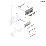 HP parts picture diagram for RA2-2083-000CN