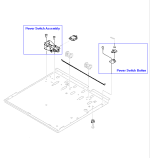 HP parts picture diagram for RB1-0692-000CN