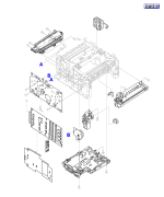 HP parts picture diagram for RB1-6006-000CN