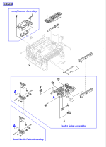 HP parts picture diagram for RB1-6007-000CN