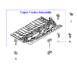 HP parts picture diagram for RB1-6409-000CN