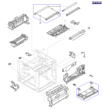 HP parts picture diagram for RB1-6461-000CN