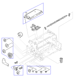 HP parts picture diagram for RB1-7107-000CN