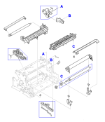 HP parts picture diagram for RB1-7256-000CN