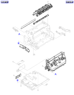 HP parts picture diagram for RB1-7305-000CN