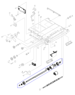 HP parts picture diagram for RB1-7501-020CN