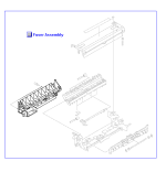 HP parts picture diagram for RB1-8805-000CN