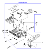 HP parts picture diagram for RB1-9016-000CN
