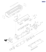 HP parts picture diagram for RB1-9748-000CN